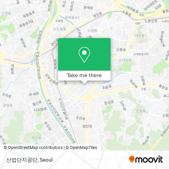 산업단지공단 map