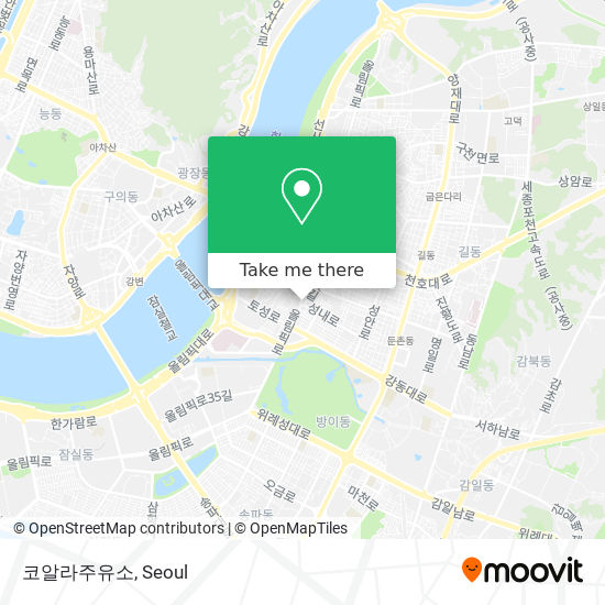 코알라주유소 map