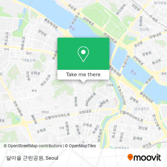 달마을 근린공원 map
