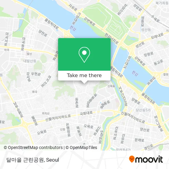 달마을 근린공원 map