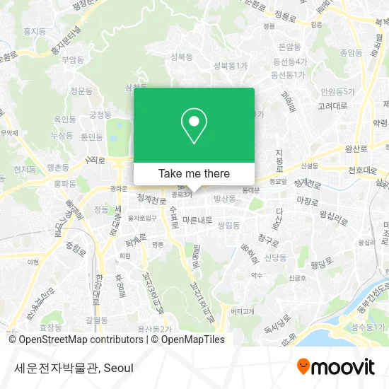 세운전자박물관 map