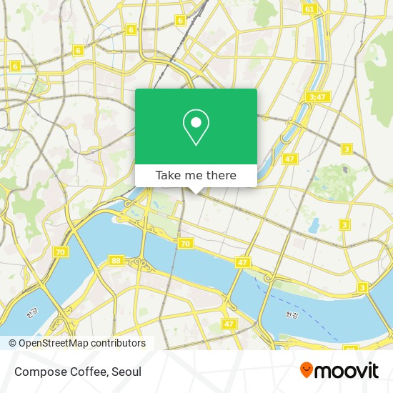 Compose Coffee map