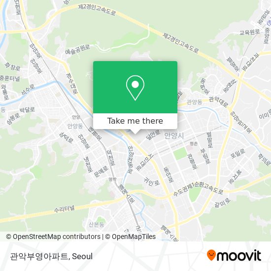 관악부영아파트 map