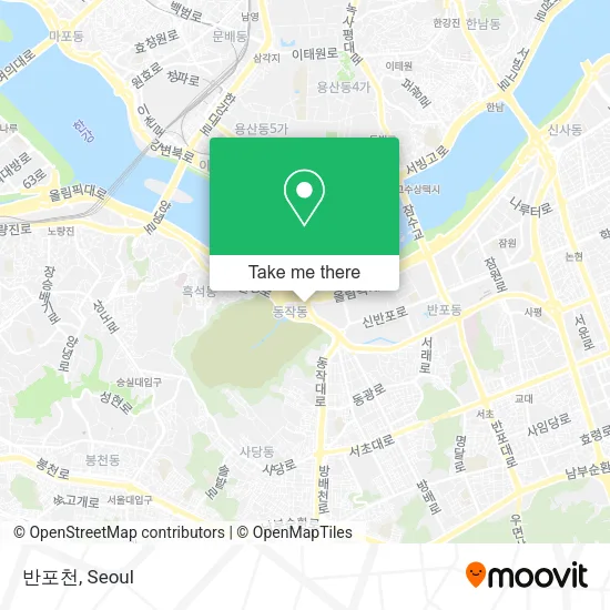 반포천 map