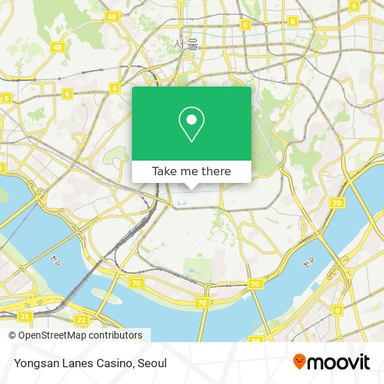 Yongsan Lanes Casino map