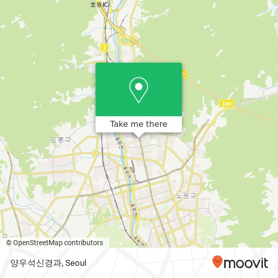 양우석신경과 map