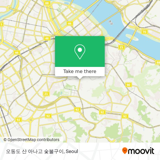 오동도 산 아나고 숯불구이 map