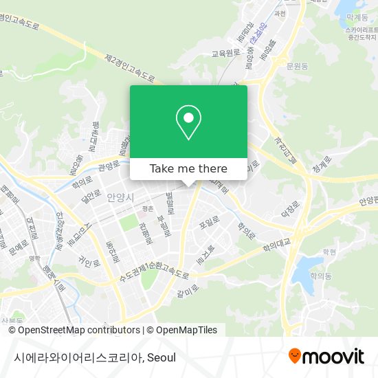 시에라와이어리스코리아 map