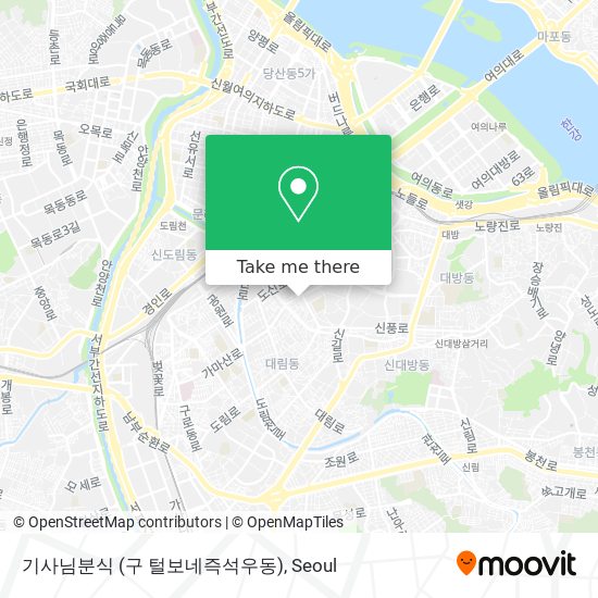 기사님분식 (구 털보네즉석우동) map