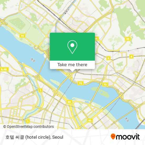 호텔 써클 (hotel circle) map