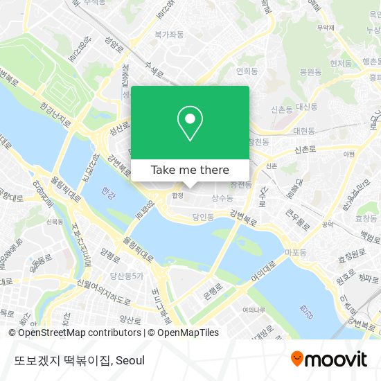 또보겠지 떡볶이집 map