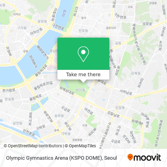 Olympic Gymnastics Arena (KSPO DOME) map