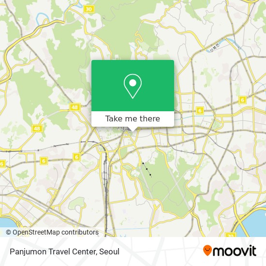 Panjumon Travel Center map