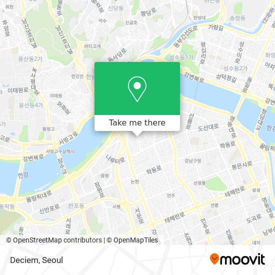 Deciem map
