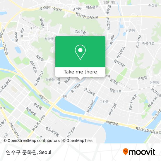 연수구 문화원 map
