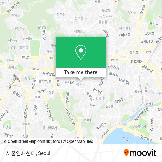서울인쇄센터 map
