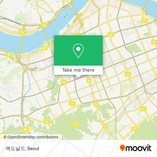 맥도날드 map