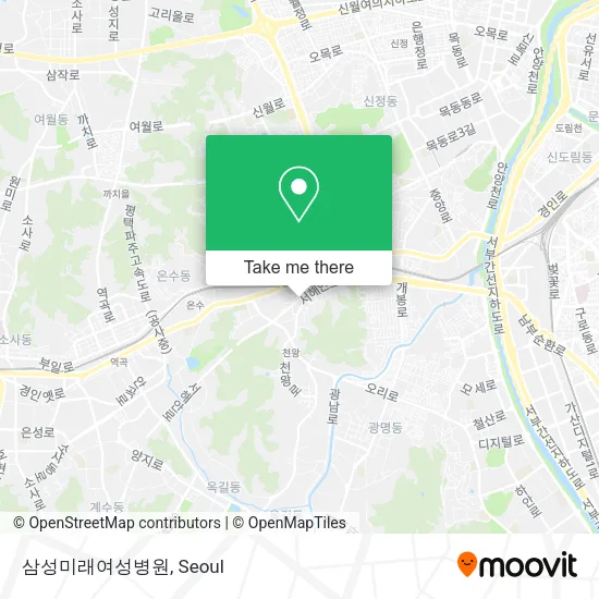 삼성미래여성병원 map