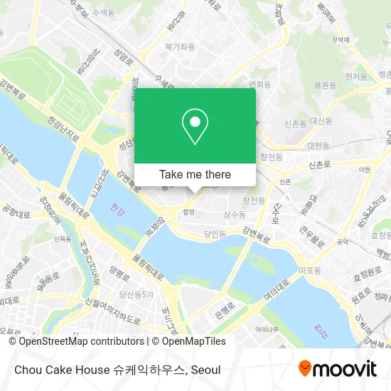 Chou Cake House 슈케익하우스 map