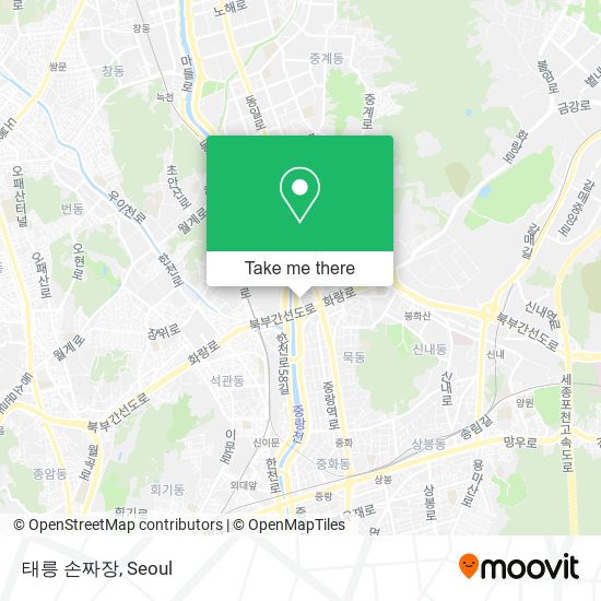 태릉 손짜장 map