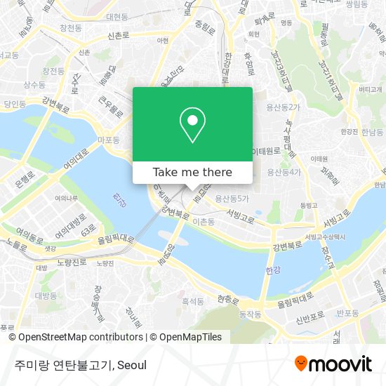 주미랑 연탄불고기 map