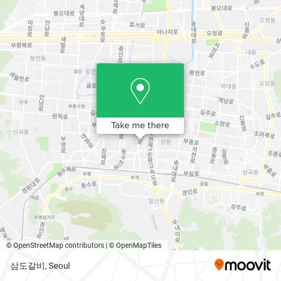 삼도갈비 map