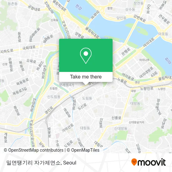 밀면땡기리 자가제면소 map