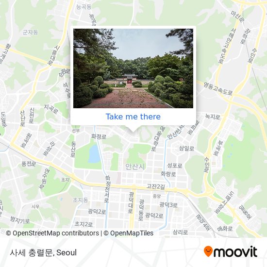 사세 충렬문 map
