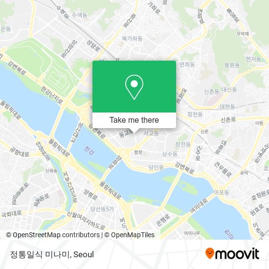 정통일식 미나미 map
