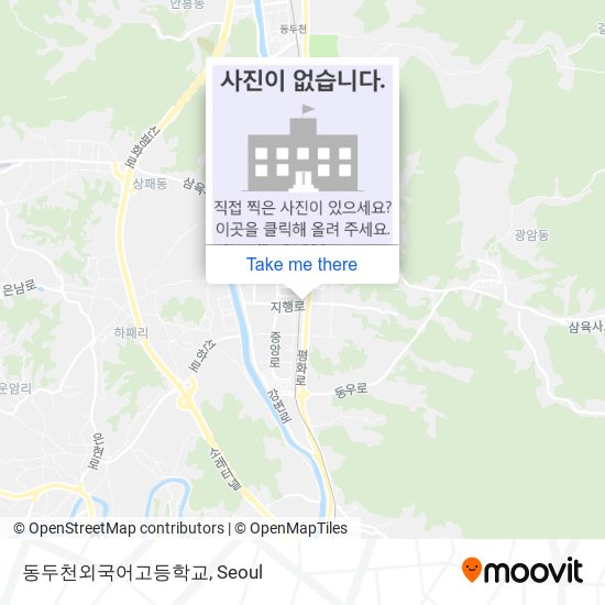 동두천외국어고등학교 map