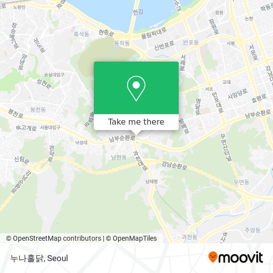 누나홀닭 map