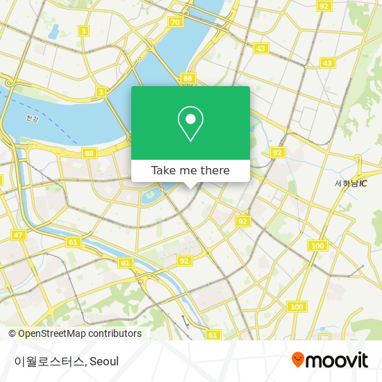 How to get to 이월로스터스 in 송파구, 서울시 by Subway or Bus | Moovit