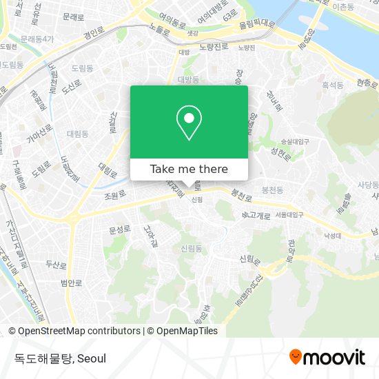 독도해물탕 map
