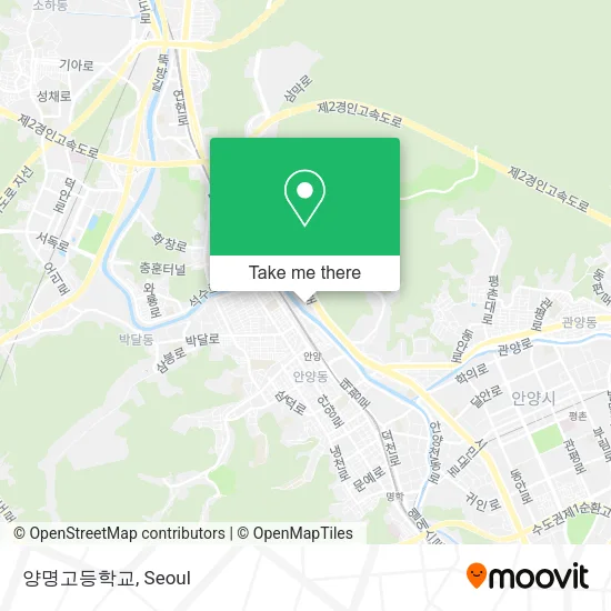양명고등학교 map