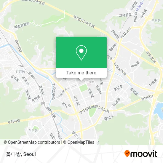 꽃다방 map