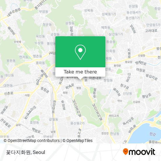 꽃다지화원 map