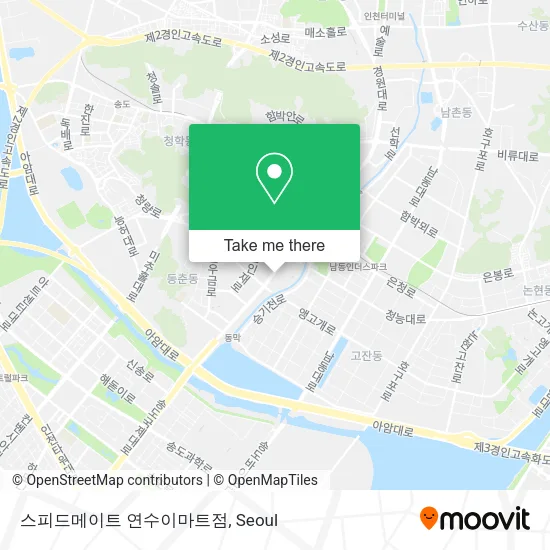 스피드메이트 연수이마트점 map