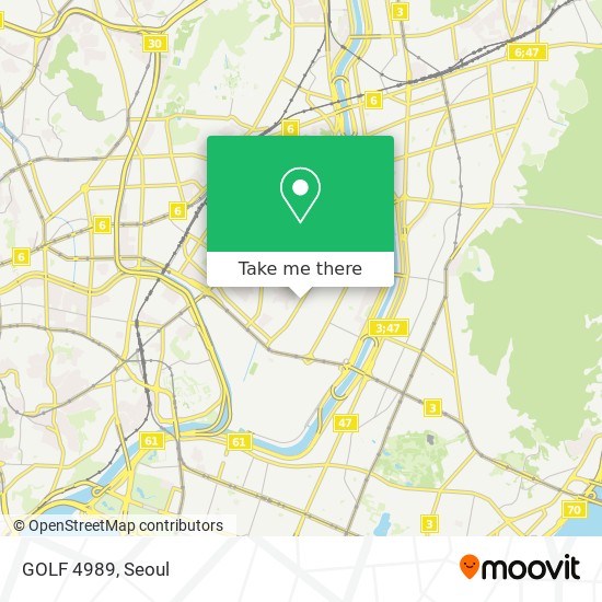 GOLF 4989 map