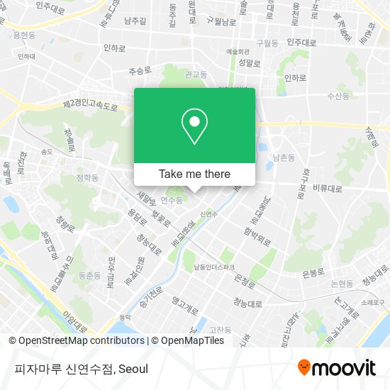 피자마루 신연수점 map