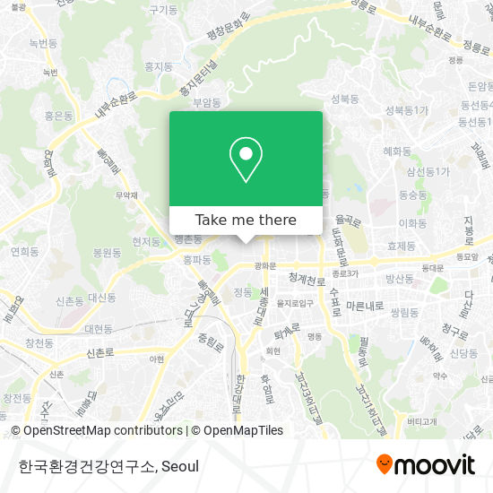 한국환경건강연구소 map