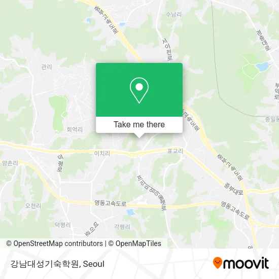 강남대성기숙학원 map