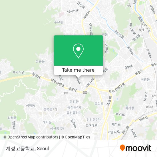 계성고등학교 map