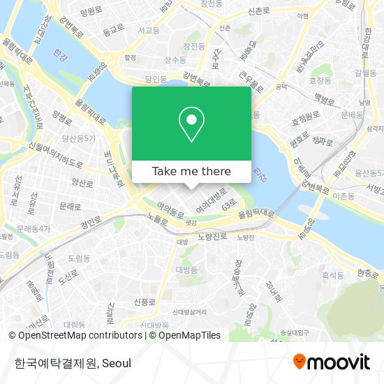 한국예탁결제원 map