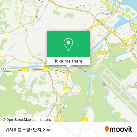 위시티블루밍3단지 map