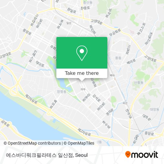 에스바디워크필라테스 일산점 map