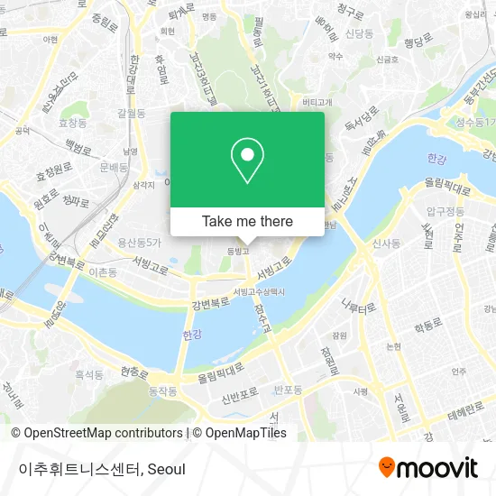 이추휘트니스센터 map