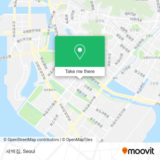 새벽집 map