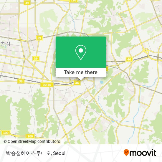박승철헤어스투디오 map