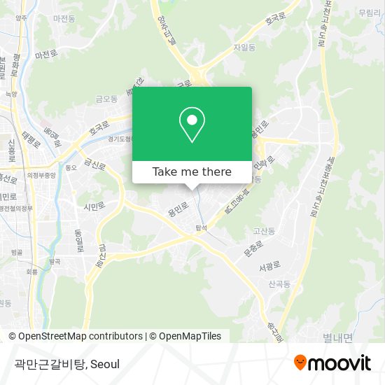 곽만근갈비탕 map