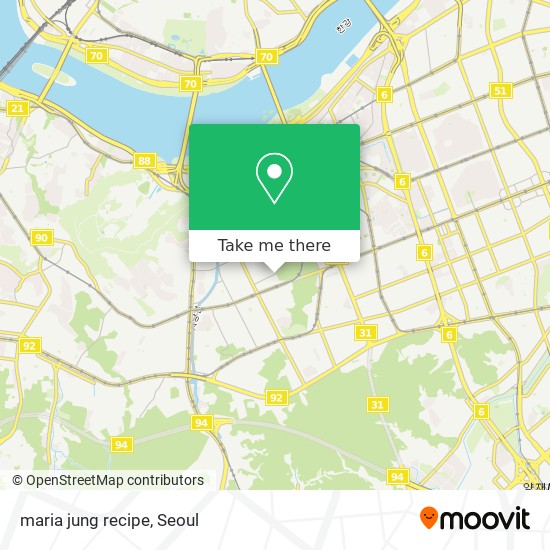 maria jung recipe map